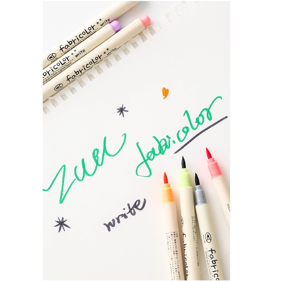 10 stk myke pensel fargemarkører sett til tegning bokstaver kalligrafi maling brevpapir skole hjem diy kunst forsyninger  a6805