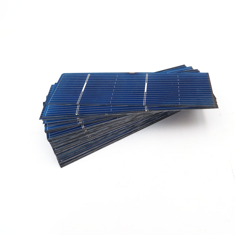 50 stk / mye solcellepanel diy polykrystallinsk silisium solkraft solcellepanel batterilader telefon 0.5v lade ledet lampe