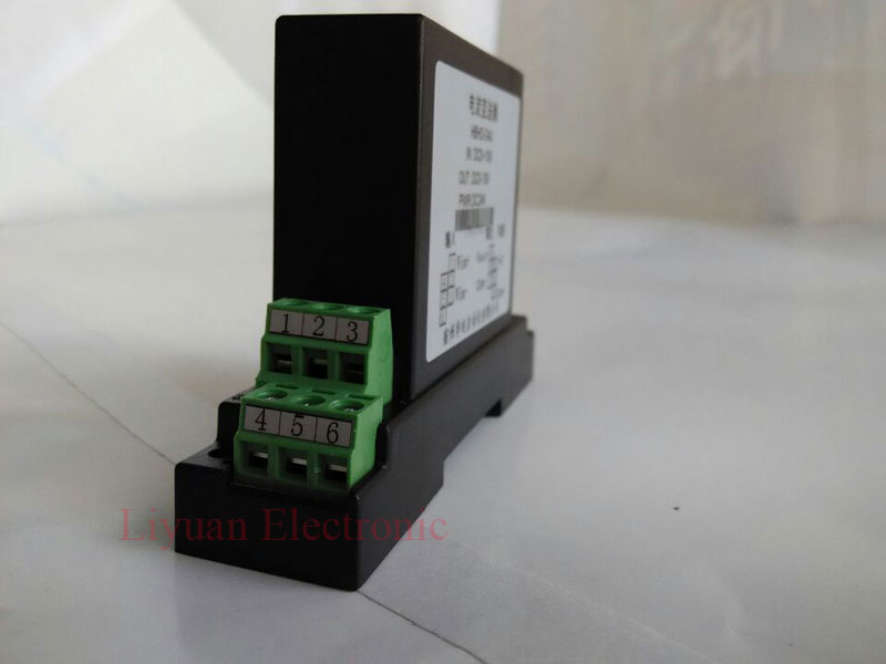 WS1528 digital pulse frequency signal transmitter / 4-20mA high frequency low frequency to current / voltage signal converter