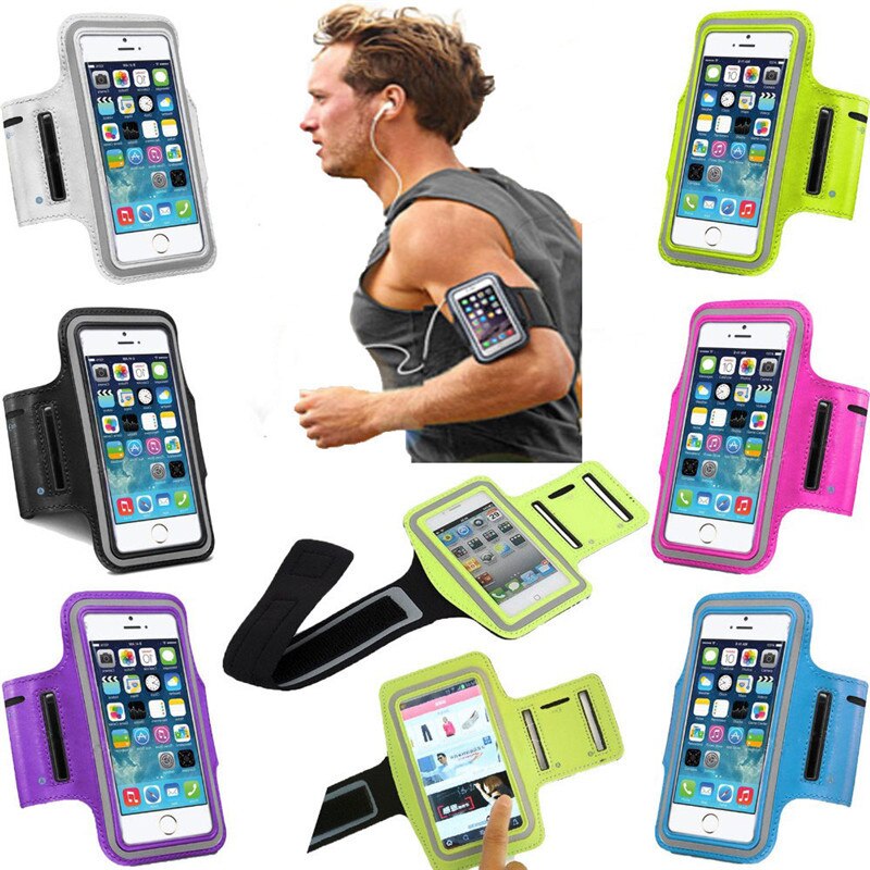 Waterdichte Sport Telefoon Armband voor Huawei P20 voor iPhone X Mobiele Telefoon Armband Outdoor Jogging Running Sport Armbanden