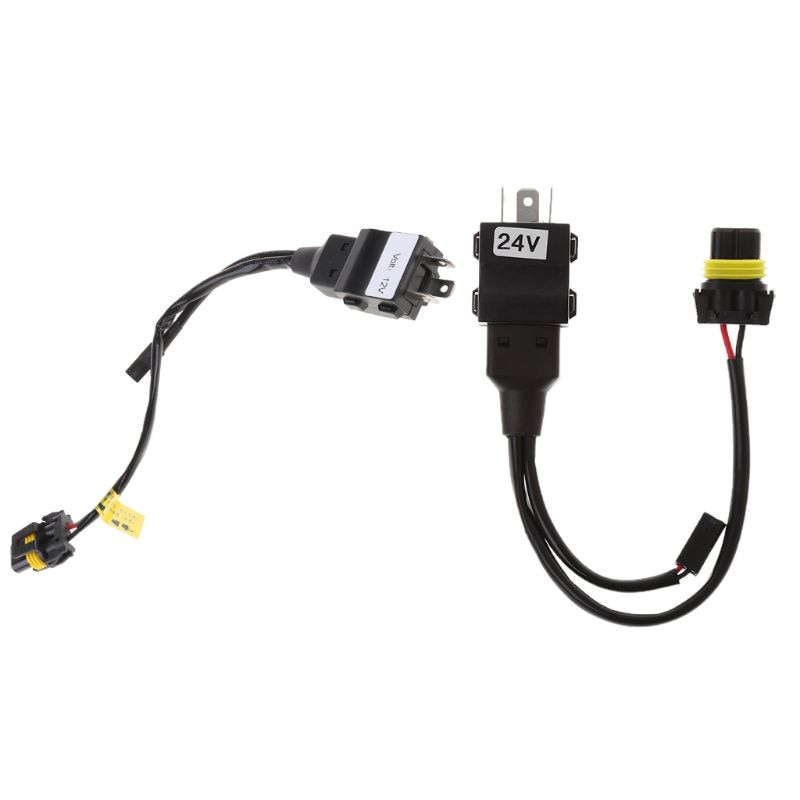 Relay Harness Control Cable For H4 Hi/Lo BiXenon HID Bulbs Wiring