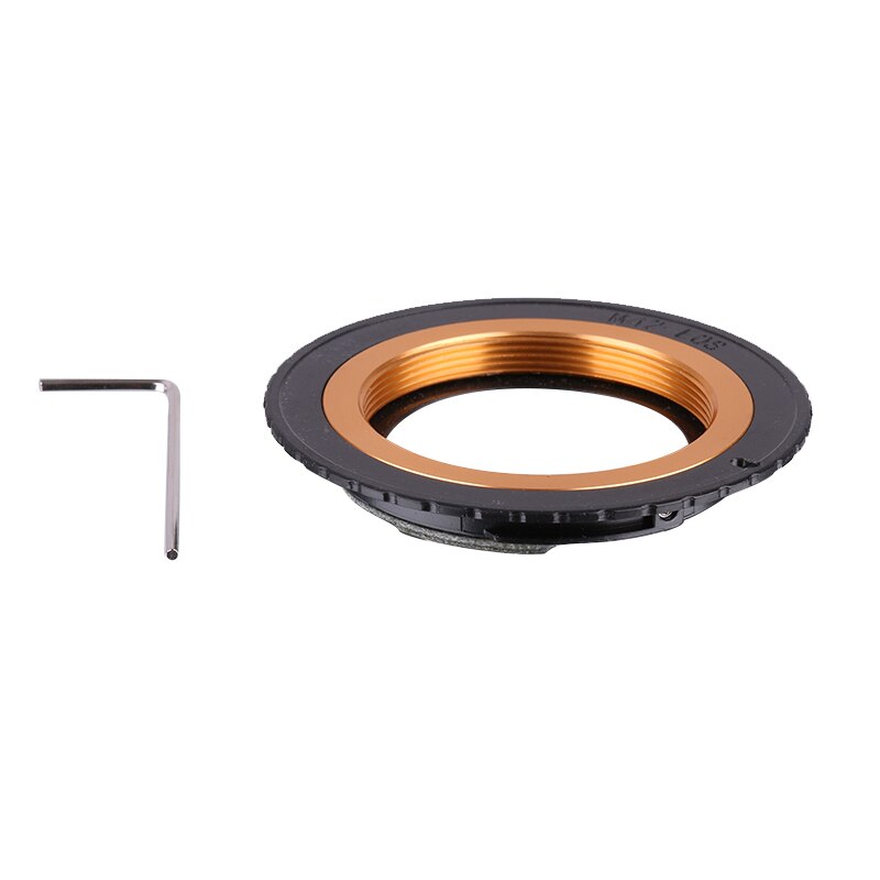 Lens Adapter M42-EOS AF Bevestig w/Chip Adapter Ring voor M42 Lens messing om voor Canon EOS 750D 200D 80D 1300D 9th Generatie