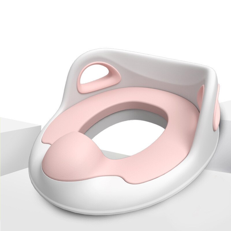 Kinderen Wc Kussen Toilet Seat Haak Goede Opslag Extra Baby Wc Wc Kinderzitje: PU  cushion  White