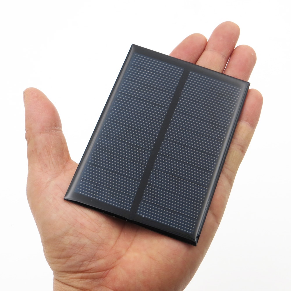 5v 200ma solceller epoxy polykrystallinsk silicium diy batteriladermodul små solpaneler legetøj