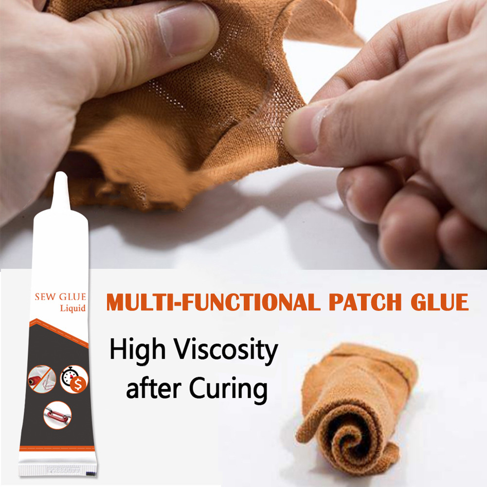 Cloth Fabric Repair Glue Multifunction Fast Curing No Irritation High Viscosity Strength FQ-ing