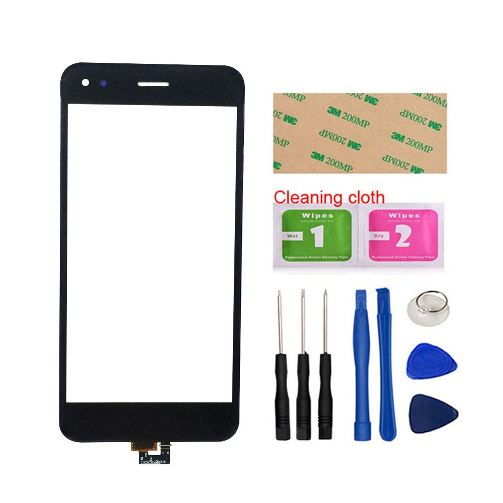 Touch Screen Glas Für Huawei P9 Lite Mini SLA-L02 SLA-L22 SLA-TL00 Touchscreen Digitizer Montage Mobil Tools 3M Kleber: Black With Tools