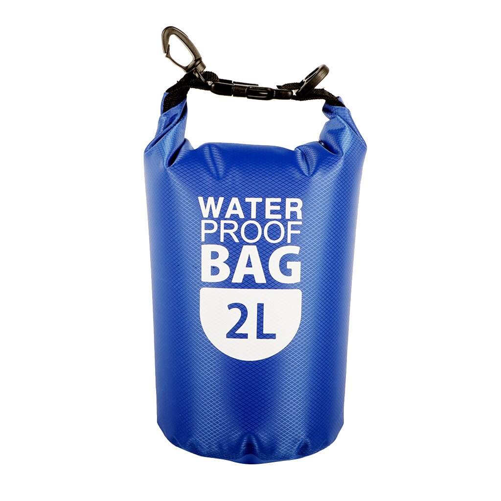 2L Waterproof Dry Bag Sack for Swimming Kayaking Cycling Biking Camping Hiking - Various Colors: Blue