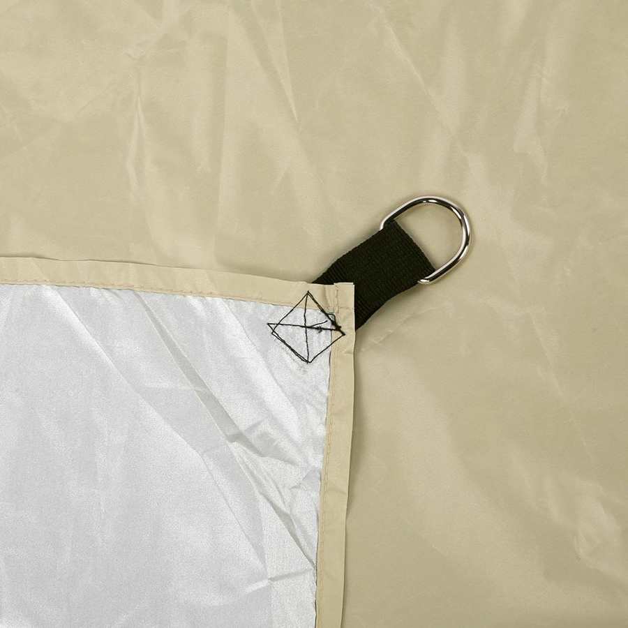 Skyggesejl 3.6x3.6m - Vandtæt, UV-beskyttelse, Kvadratisk Solsejl til Terrasse og Have