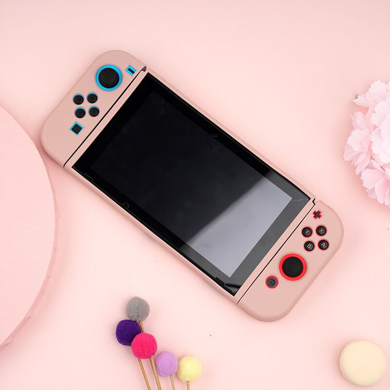 2 in 1 per accessori nintendo Switch custodie carine Cover completa Shell Joy-Con Controller Shell custodia rigida in TPU custodia per carte da gioco