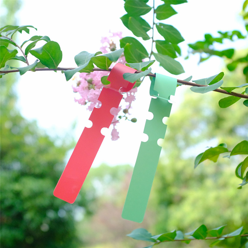 Nursery Seedling Gardening Label Plastic Waterproof Label , Gardening Flowers And Plants Label For Home Garden Mix Colors