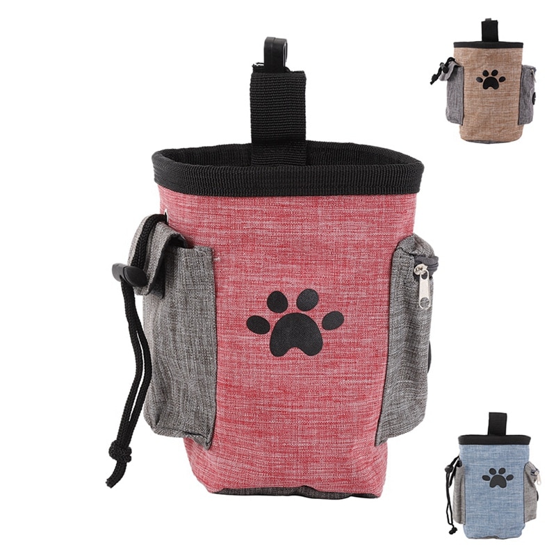 Tragbare Hund Ausbildung Saures Tasche Tierfutter Tasche Welpen Snack Belohnung Taille Tasche Wandern Snack Tasche Abnehmbare Hund Ausbildung Pack S