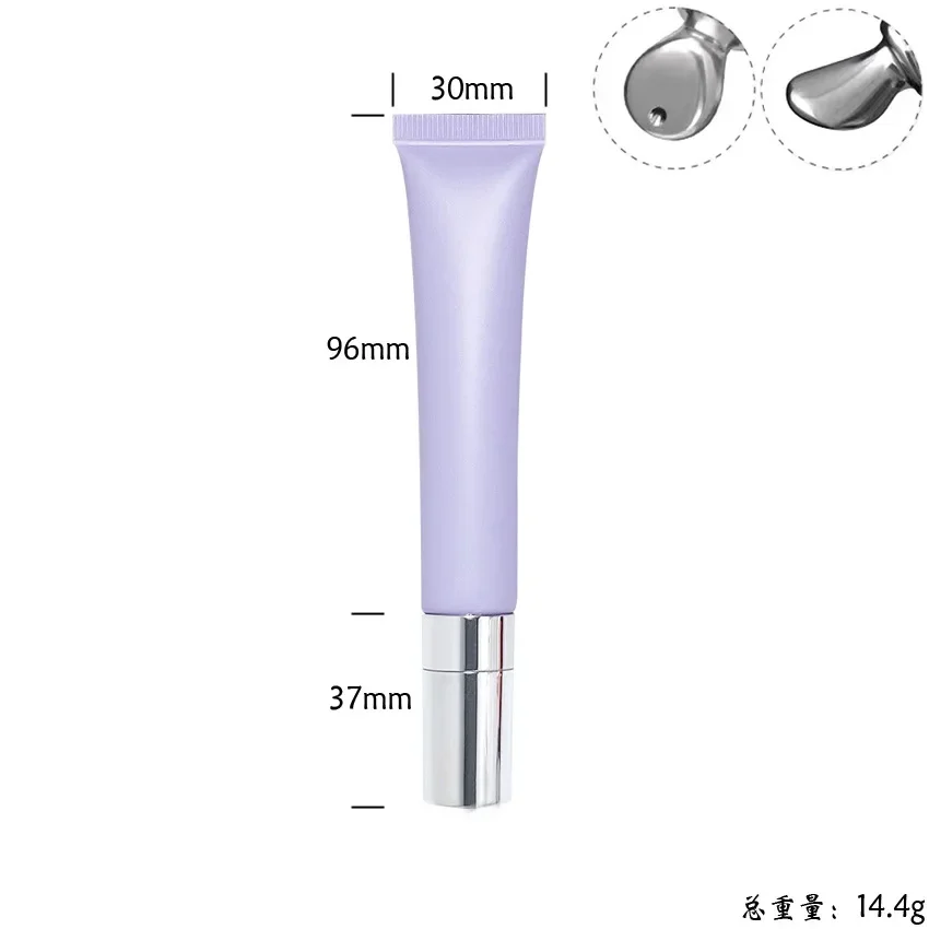 Tubos blandos cosméticos mate Jayaстика manguera crema para ojos aceite esencial crema para acné crema para pecas botellas recargables elementos esenciales de viaje: Borgoña