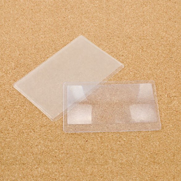 A5 Volle Seite Große Blatt Lupe Lupe Lesen Hilfe Objektiv Fresnel Ne Lesen Glas Objektiv Buch Seite Vergrößerung X3: 3X 1Stck 8x5.5cm