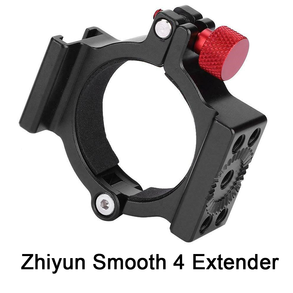 1PC Mikrofon kalt Schuh Stabilizer Clip Verlängerung Besondere Erweiterung Ring montieren Adapter Klemme Pro Zhiyun glatt 4 Zubehör