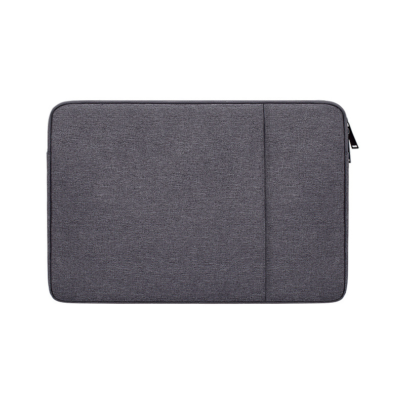 Laptop Sleeve Bag with Pocket for MacBook Air Pro Ratina 11.6/13.3/15.6 inch 11/12/13/14/15 inch Notebook Case Cover for Dell HP: dark grey / 13.3 inch