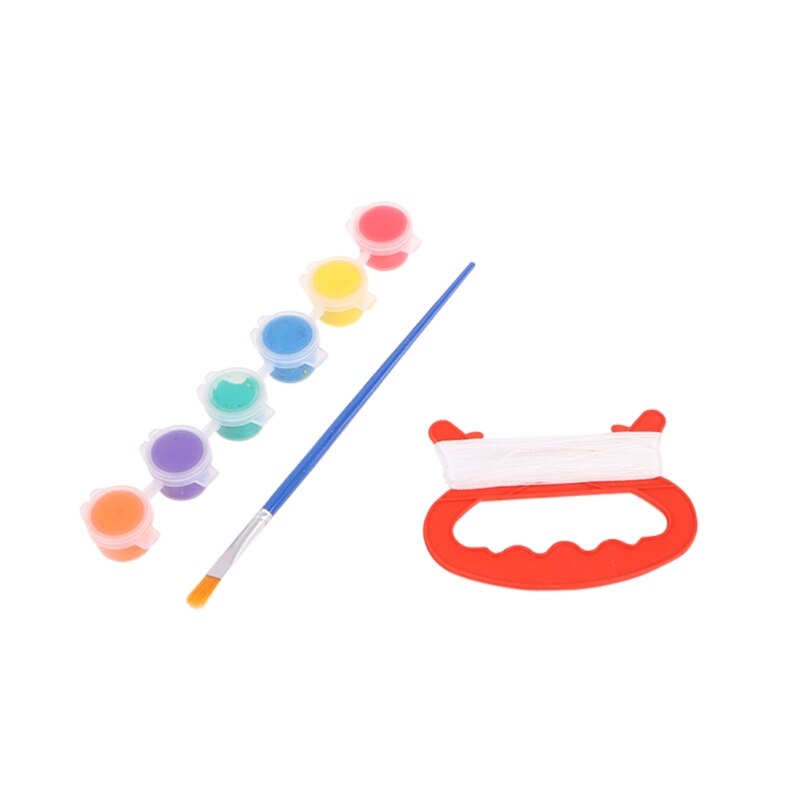 Diy schilderij vlieger met pigment vlieger voor kinderen vliegende buitensport speelgoed voor jongens en meisjes