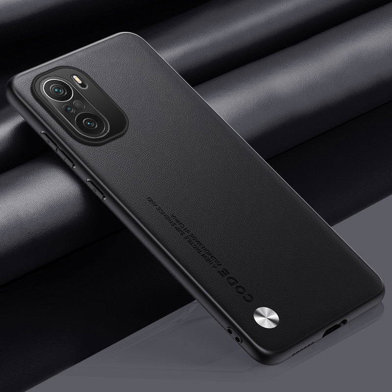 Lyxigt pu-läderfodral till xiaomi  mi 11i poco  f3 matt skal silikon heltäckande telefonskal till redmi  k40 pro plus skal: Duk / Beige