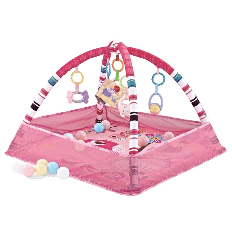 Børnemåtte baby legemåtte børn tæppe gym fitness ramme aktivitet hegn legetøj tidlig uddannelse gennemsøgning spil tæppe lyserød: Default Title