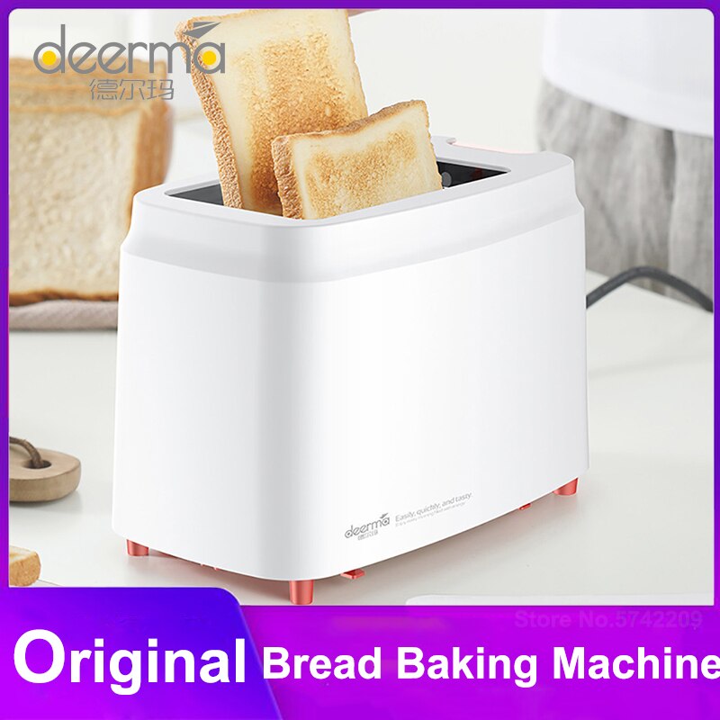 Deerma automatisk brødrister brød maker brødrister morgenmad morgenmad maskine elektrisk bagning maskine køkken apparater gør brødrister
