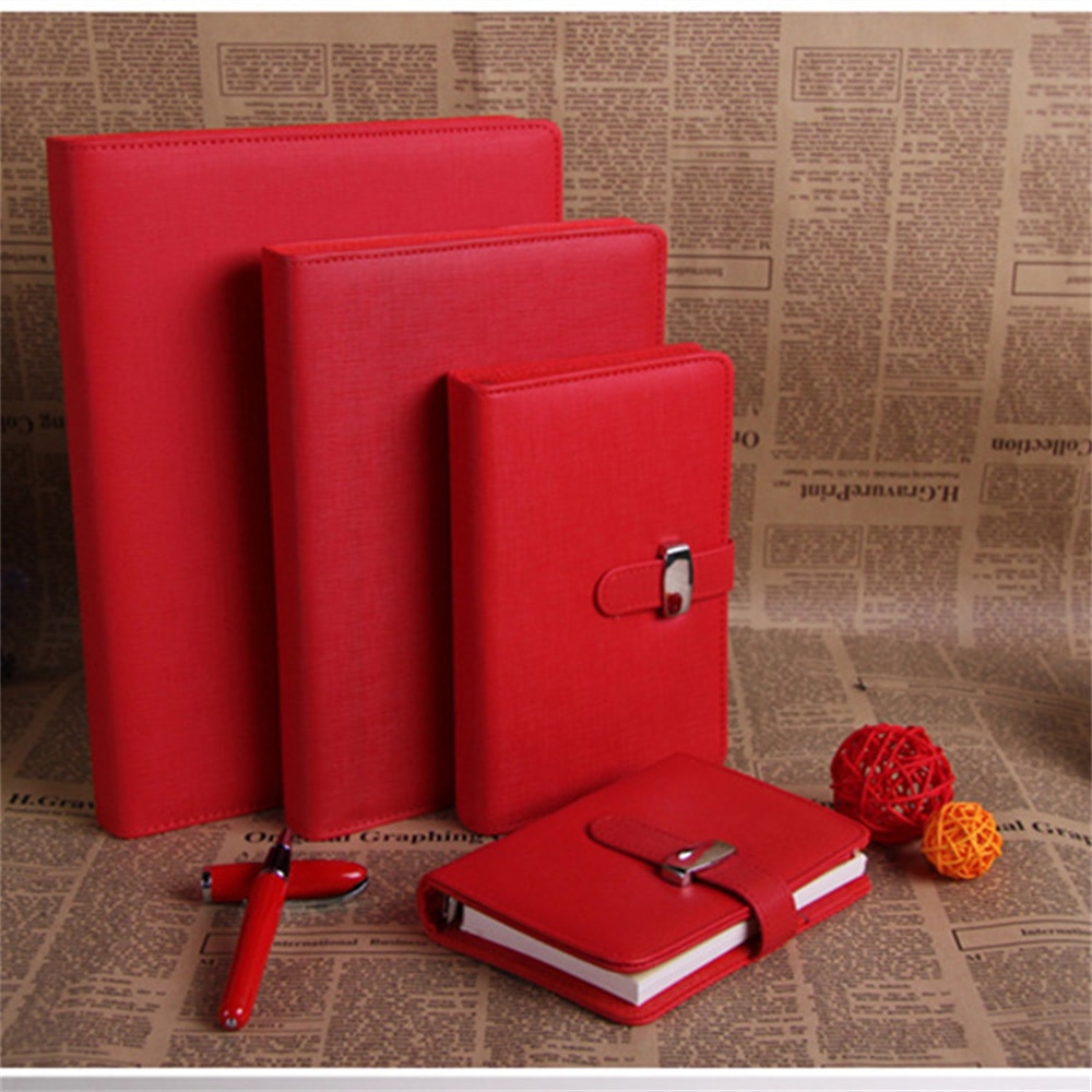 A5 A6 A7 Pu Leather 365 Days Retro Diary Notebook Personal Pocket Organiser Planner Filofax Cover Office School Supplies