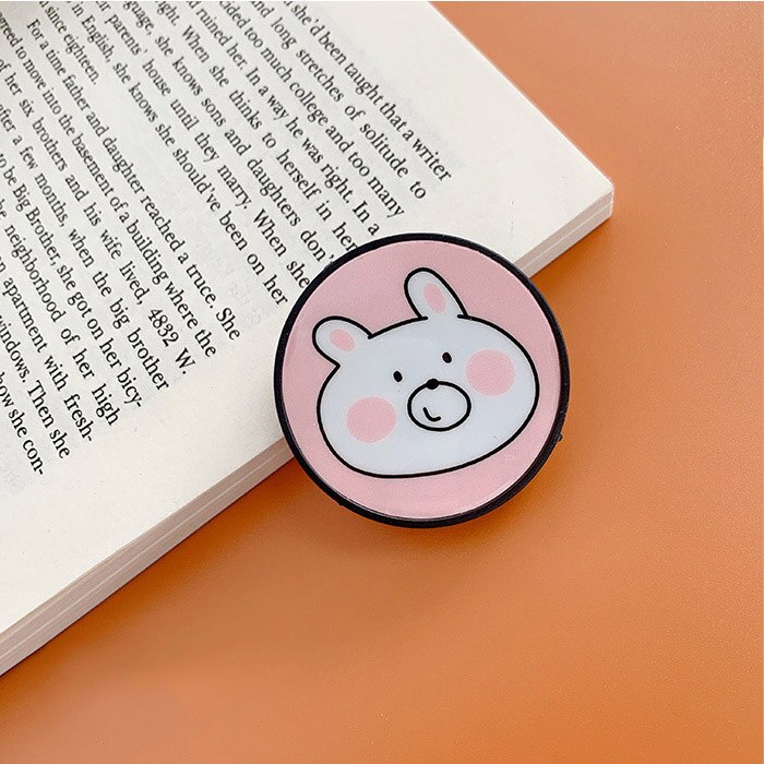 Engraçado dos desenhos animados dobrável suporte para o telefone móvel titular para huawei para iphone xs 7 plus caso do telefone bonito universal aperto kichstand: 09