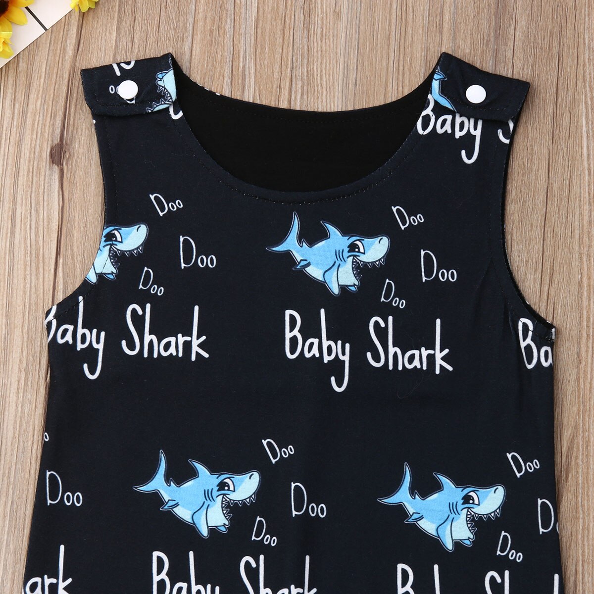 0-24M bébé garçon infantile barboteuse été poisson Animal imprimé sans manches combinaison combishort tenue coton vêtements