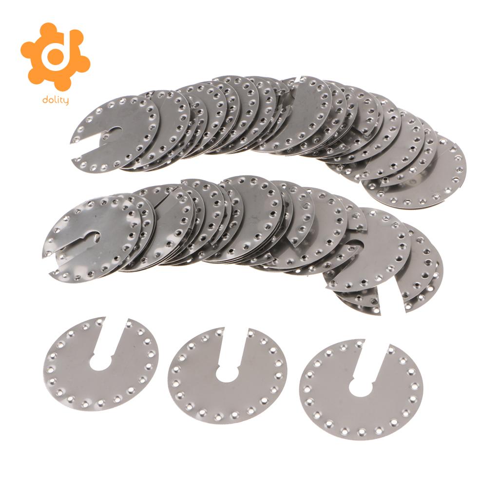 REAL 1.77x1.77'' 50PCS/PACK Grounding Washer/Gasket Solar PV Conductive Sheet