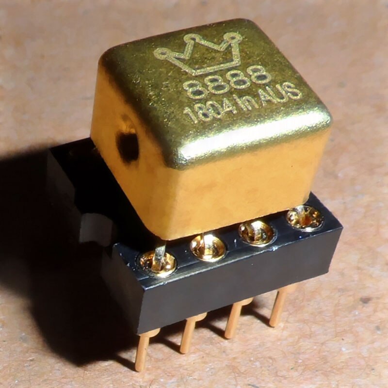 Amplificateur opérationnel double Op, 1 pièce, pièce de rechange, joint en or, NA MUSES02 01 AMP9980