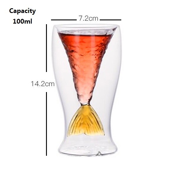 Schattige kerstboommok, dubbelwandige glazen koffiekopjes met siliconen deksel, sneeuwvlokster, kerstwijn, thee, melk, water, beker: Q 100ml geel