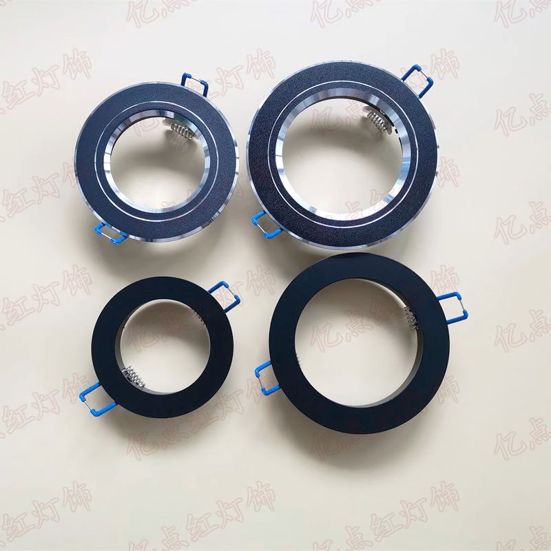 Led Downlight Spotlight Beugels Light Stand Adapters Lampenkap Ringen Gat Vergroten Witte Buitenste Frames Uitgesneden Remedial Cirkels hanglamp kappen lampenkappen lampenkapjes grote lampenkap lampenkap klein metalen