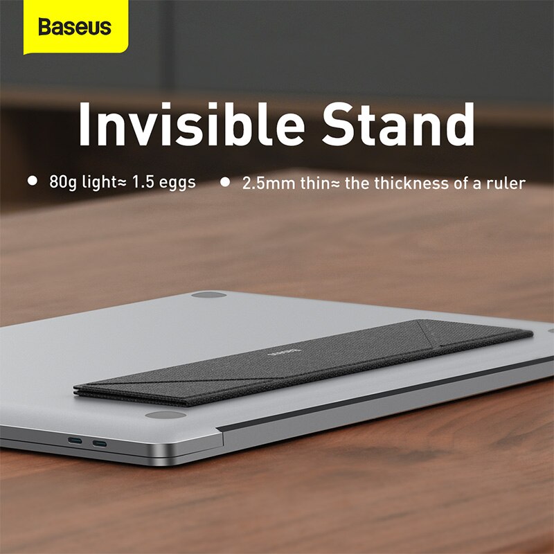 Baseus Opvouwbare Laptop Stand Voor Macbook Air Pro Verstelbare Aluminium Laptop Riser Portable Notebook Stand Ultra Dunne Boek Stand