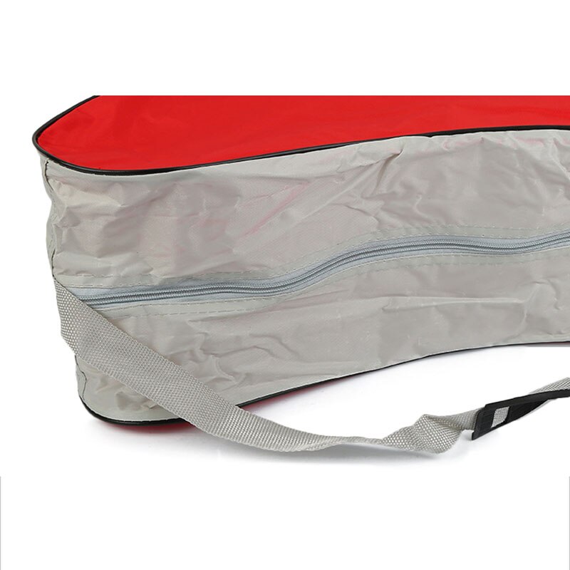 Bærbar justerbar trekant holdbar sportstaske dækker skulderrem skøjte bære taske rulle skøjtetaske sag udendørs sport sag
