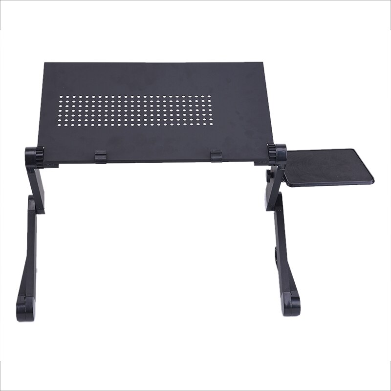 Portable Adjustable Aluminum Laptop Desk Ergonomic Table Stand With Mouse Pad