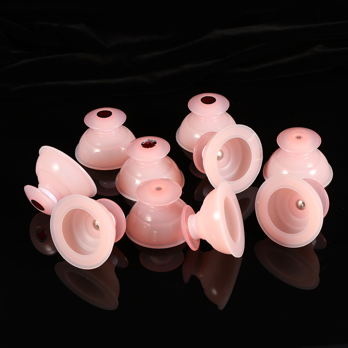 10 stk silikon kinesisk kopping terapi sett massasje terapi kopping kroppsforming eliminere tretthet bli kvitt revmatisme kopping