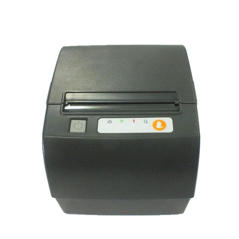 Neue Thermische Drucker 80mm Einzelhandel Einkaufen POS Erhalt Kassierer Einzigen Sommer Alarm Netzwerk Hafen seriell Hafen USB Thermische Drucker EU Plu