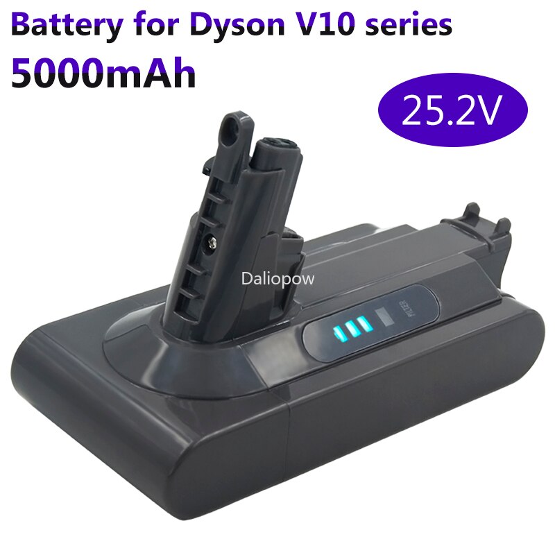 V10 25.2V 5000mAh Lithium-ion Battery for Dyson SV12 Cyclone Animal Absolute Total Clean Vacuum Cleaner Rechargeable Battery