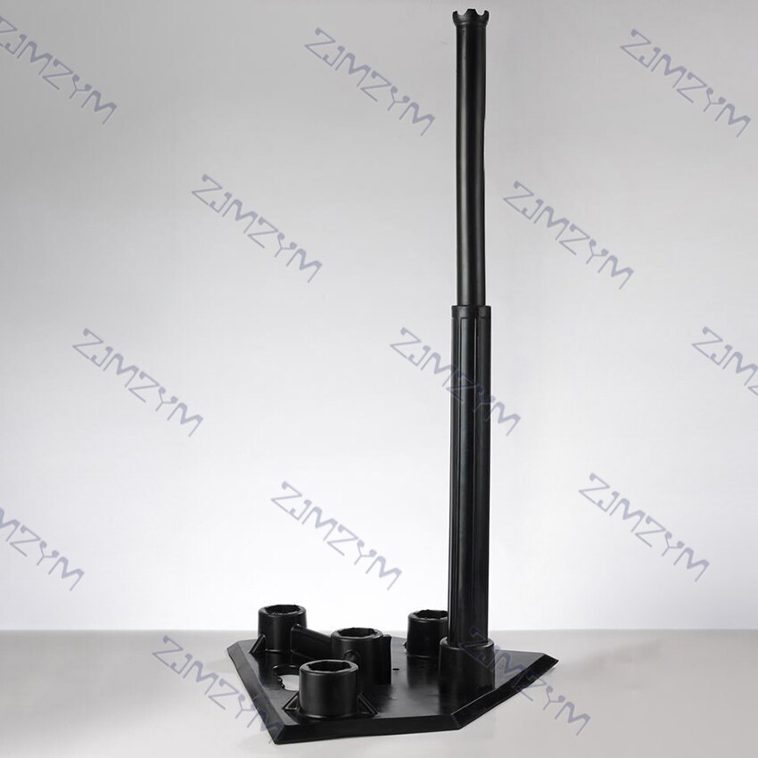 Portable Baseball Batting Tee Outdoor Training Baseball Softball Practice Stand Baseball Practice Equipment Adjustable Height