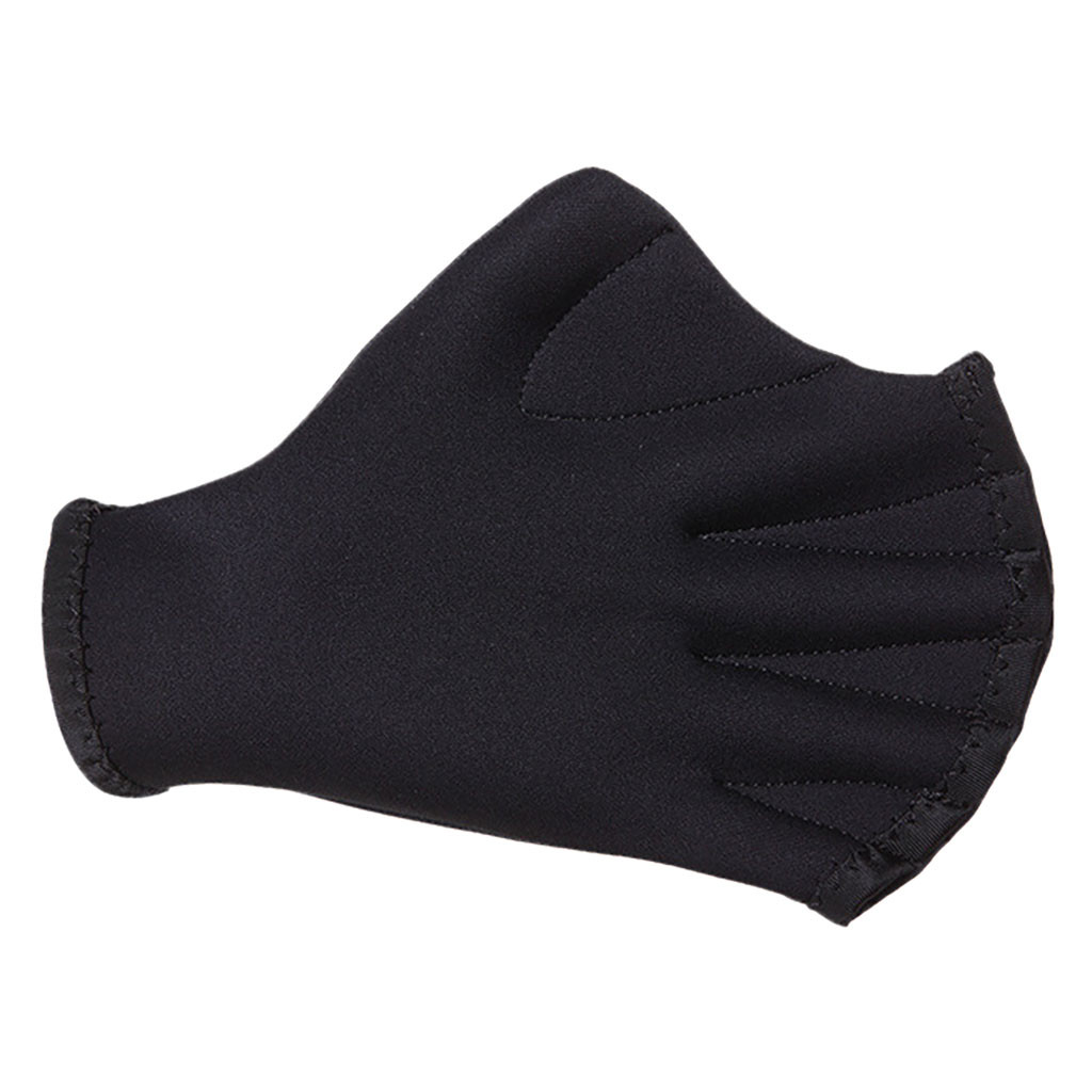 Swimming Webbed Gloves Adult Swimming Finger Fin Hand Paddle Wear Silicon Swimming Diving Glove Equipment Surfing Fins#p3