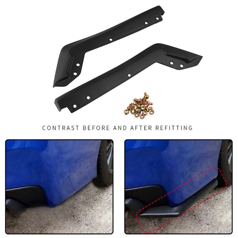 Rear Bumper Lip for Subaru Impreza WRX Sti Rear spoiler Angle Knife