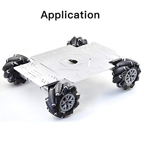 15Kg Belasting 96Mm Omni Mecanum Wiel Met 4/6Mm Koppelingen Voor Arduino Raspberry Pi Diy Stuurpen speelgoed Delen