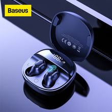 Baseus WM01 Plus Draadloze Hoofdtelefoon Tws Bluetooth 5.0 Oortelefoon Stereo Sport Waterdichte Headsets Met Led Digitale Display