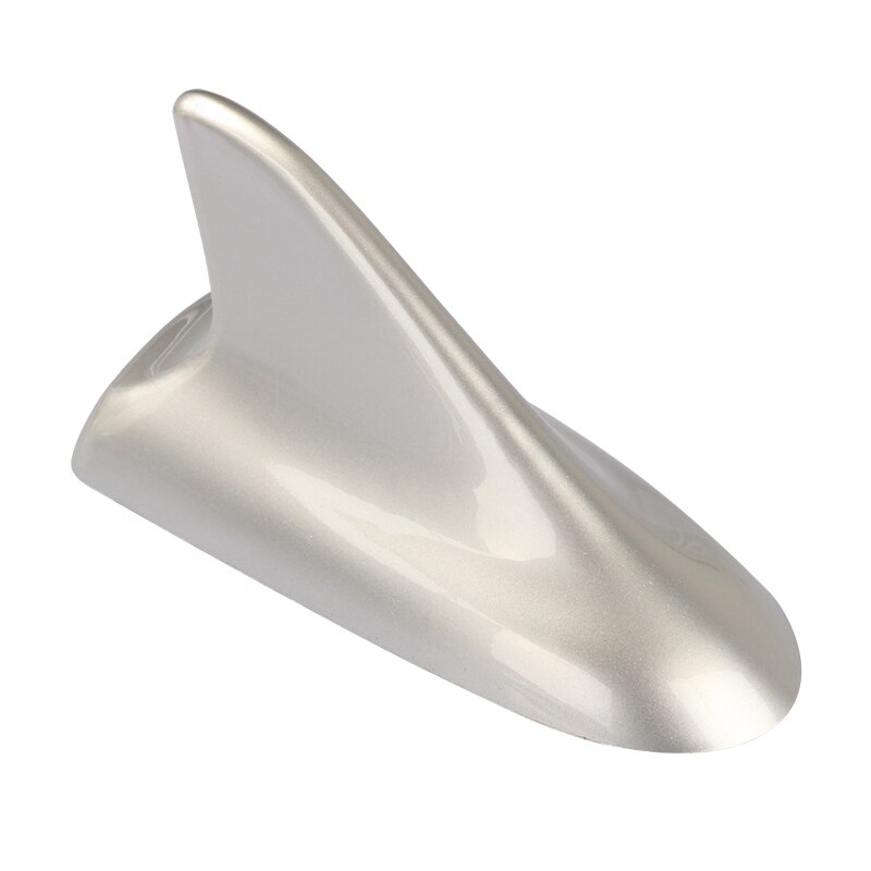 Waterproof Auto Car Shark Fin Universal Roof Antenna Decorate Aerial Stronger signal Suitable Antenna for most car models: Silver