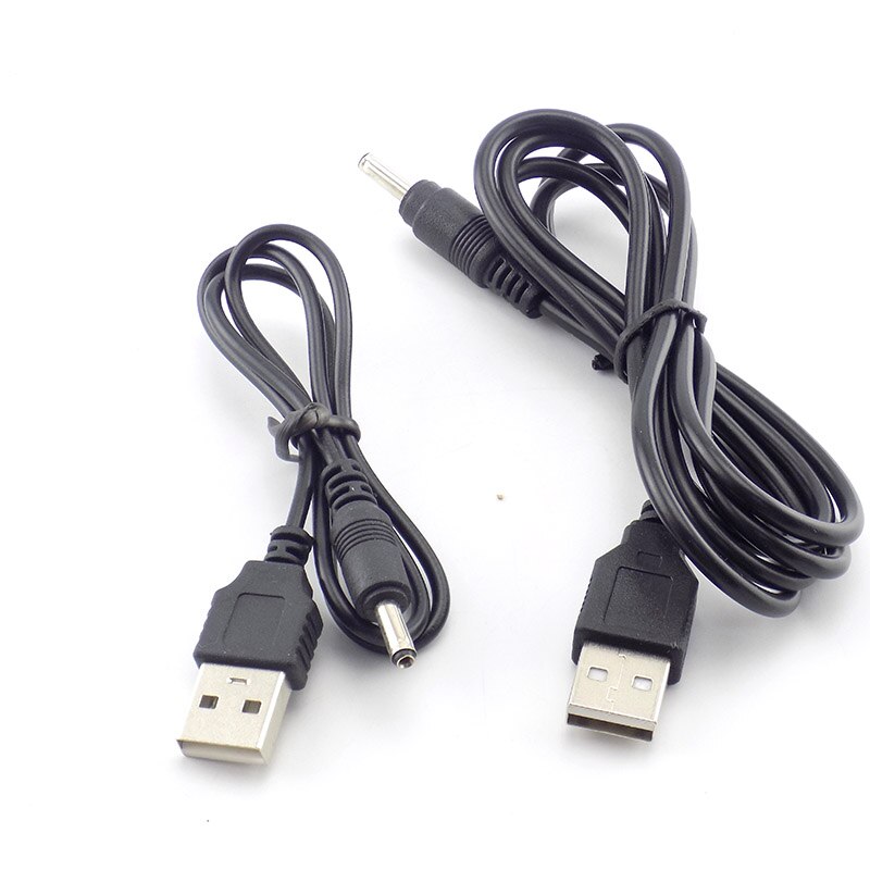 USB2.0 Male Port Type A To DC 5V 3.5*1.35mm 4.0*1.7mm 2.0*0.6mm 2.5*0.7mm 5.5*2.1mm 5.5*2.5mm Barrel Jack Power Cable Connector