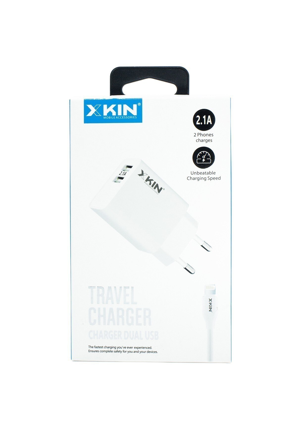 Xkin 2.1 Amp Dual Usb Ingang Voor Iphone Charger