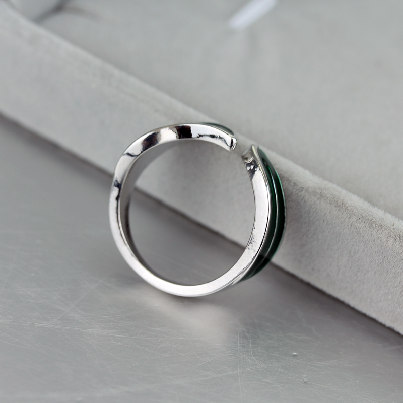 Punk Leaf Metal Enamel Rings Men Women Enamel Elf Leaf jewelry Legolas Lagoon Jewelry Accessories