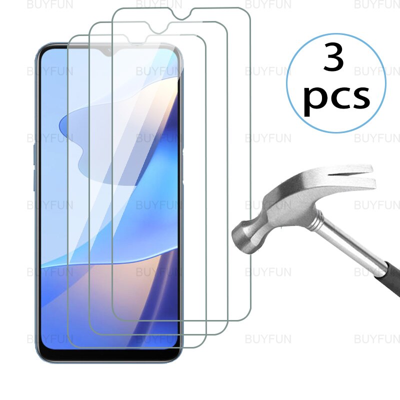 3 stücke screen protector für oppo A16 6,52 zoll HD front schutz ausgeglichenes auf für oppo A94 A74 A54 5G appo eine 16 safty glas