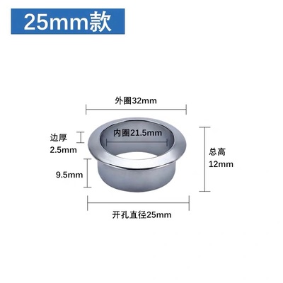 Computer Desk Cable Grommets Wire Hole Cover Cabinet Vent Decorative Ring Cable Outlet Port Furniture Hardware Desk Accessories: Black & White