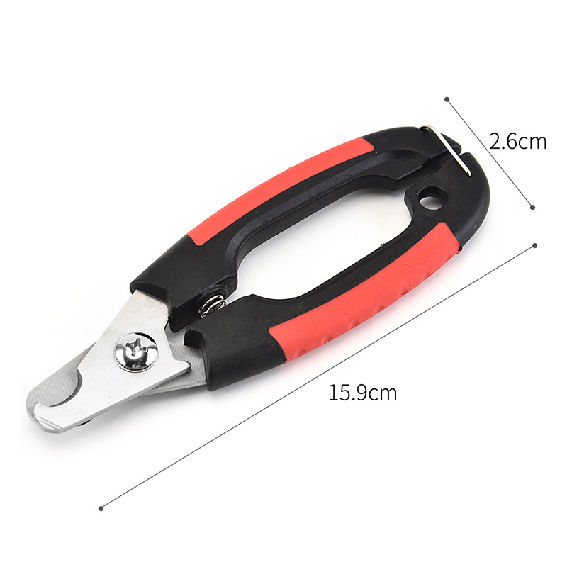 Pet Dog Cat Nail Clipper Cutter Stainless Steel Grooming Animal Nail Scissor Clippers Nail Cutter for Puppy Dog Cat