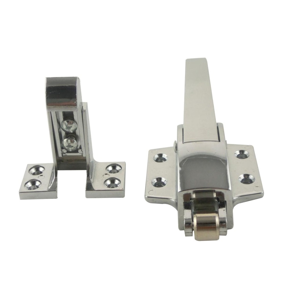 1pc Zinc Alloy Oven Door Handle Lock 160mm Length Pull Handle Latch for Refrigerator Freezer
