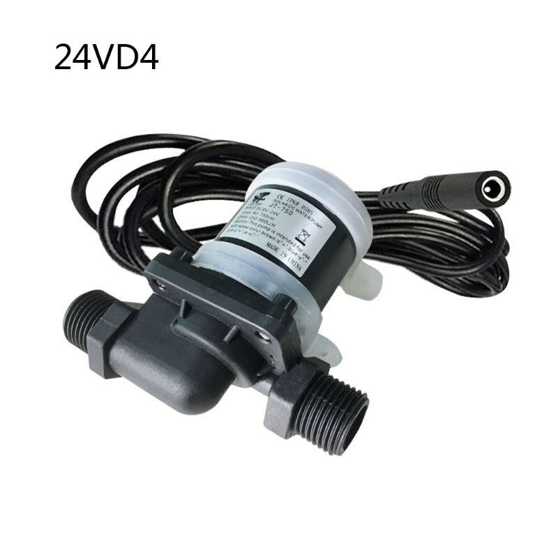 JT-750D Micro Submersible Water Booster Pump DC 12V/24V D4/D5 Solar Water Heater